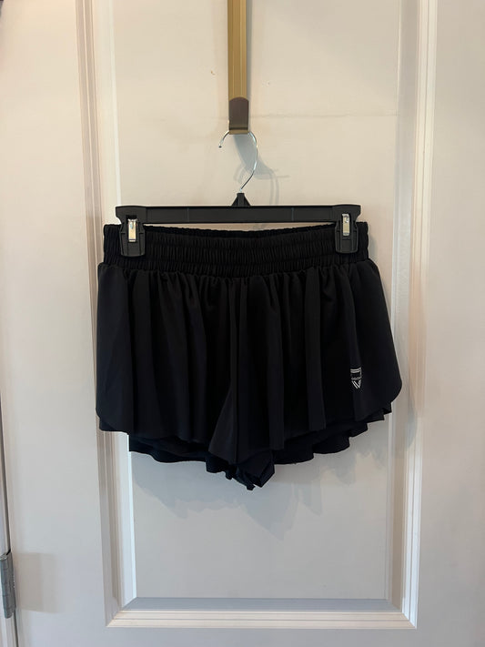 Nylon Active Shorts Women’s Size Medium 8-10 Black