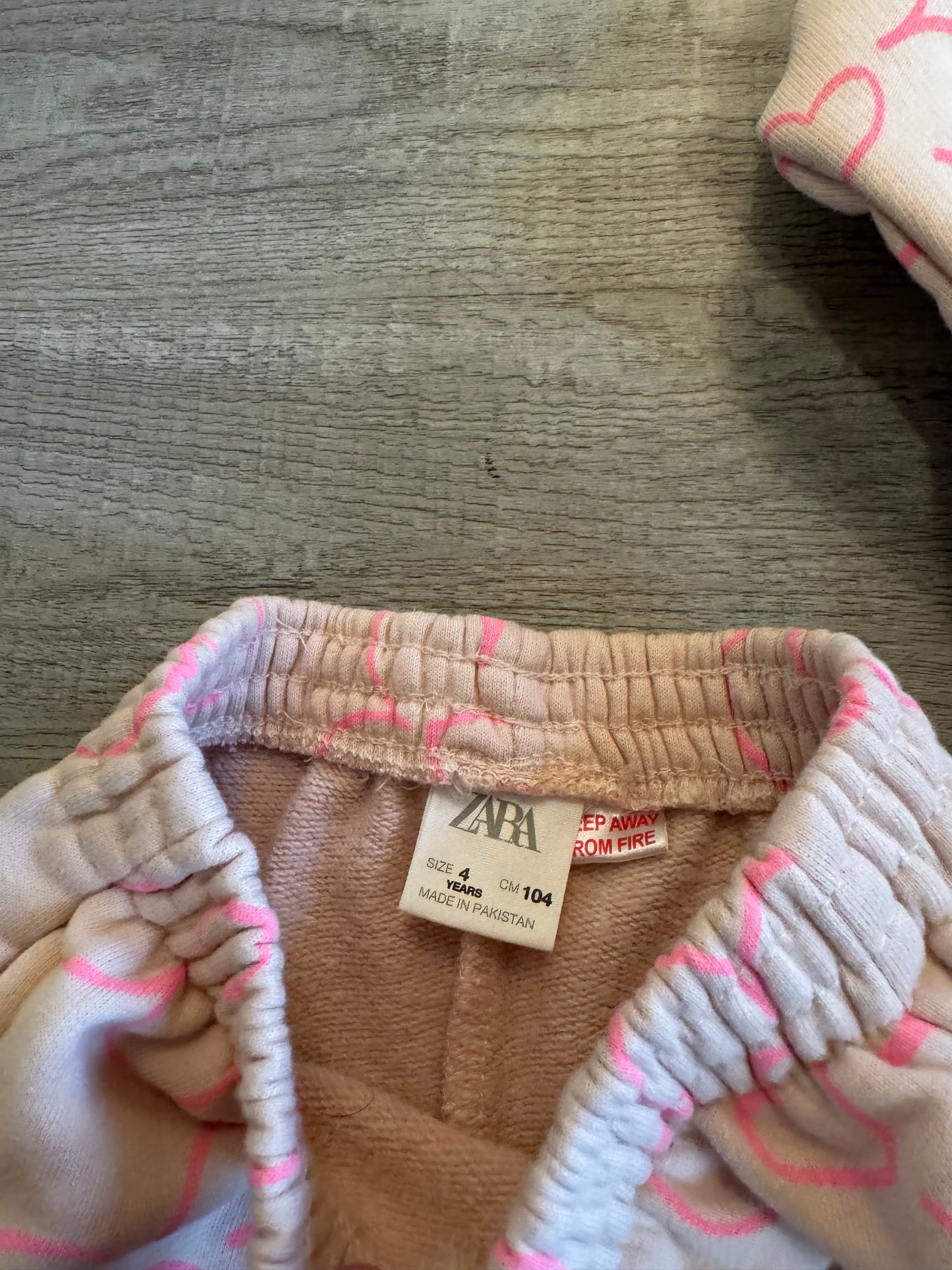 Zara Toddler Set Size 4 Years