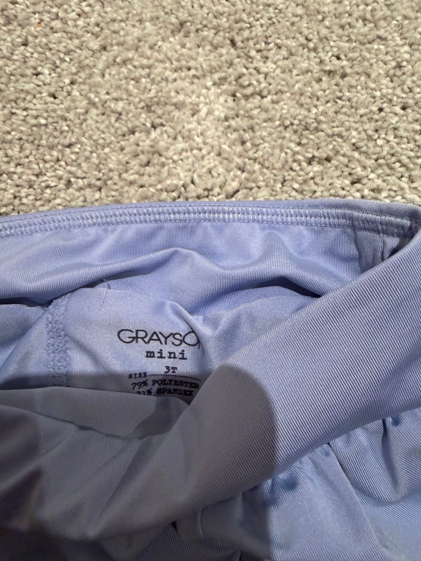 Grayson Mini Matching Set Toddler Size 3T (flaw)