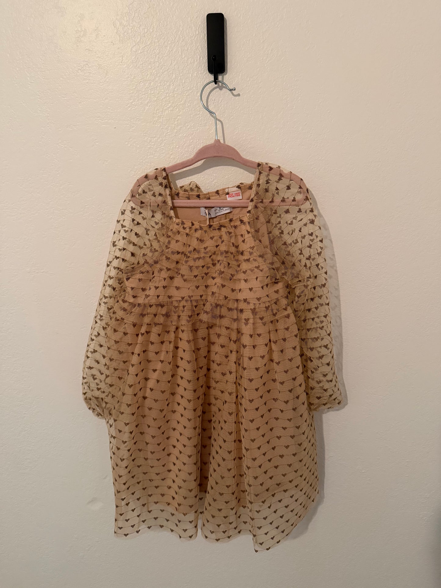 Zara Heart Dress Size 6