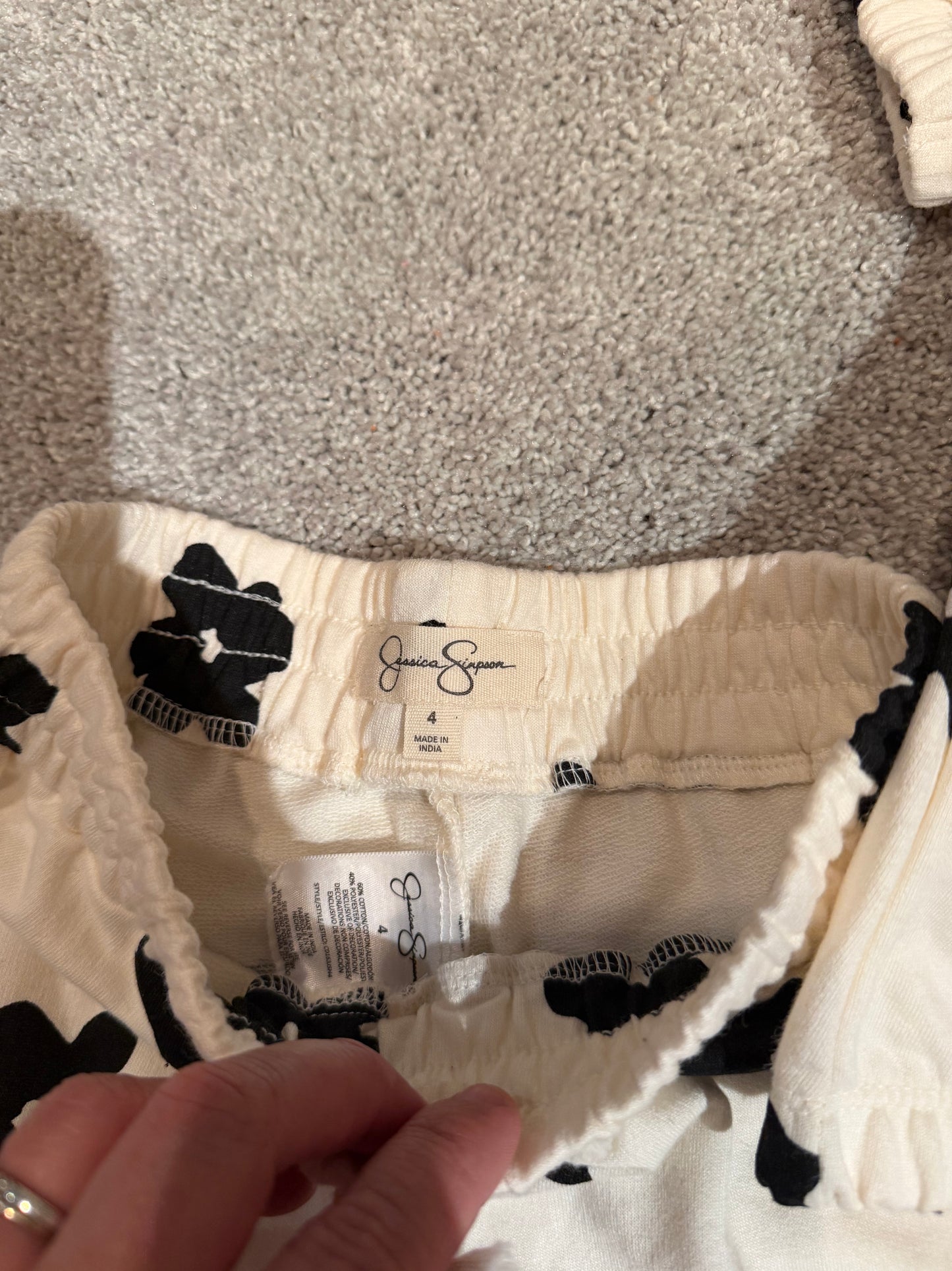 Jessica Simpson Floral Set Size 4T