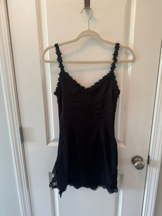Revolve Superdown Bleu Mini Dress Women’s XS NWT Black