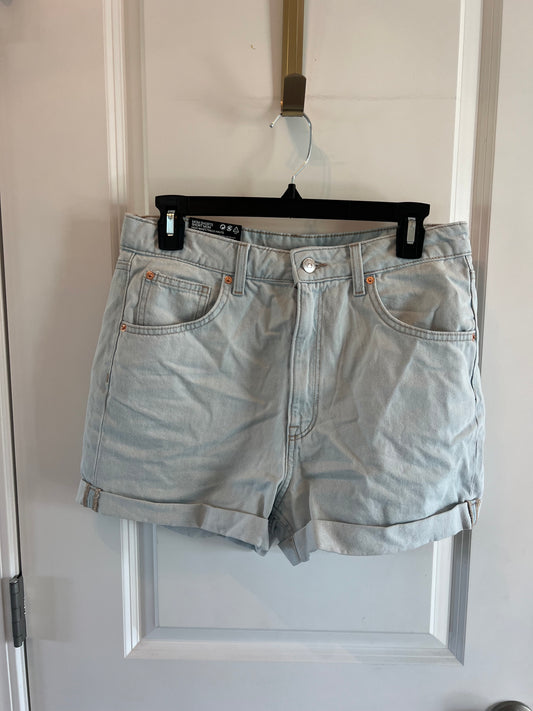 H&M Mom Shorts High Waist Cuffed Women’s Size 8