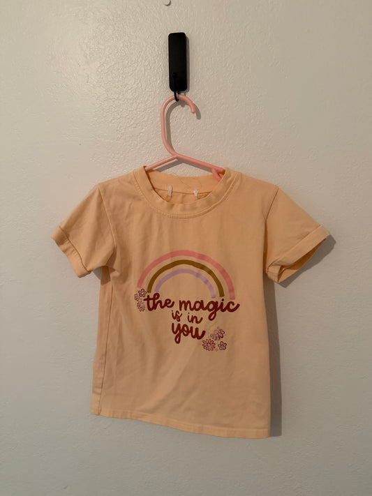 Toddler Girl Magic Tee Size 4