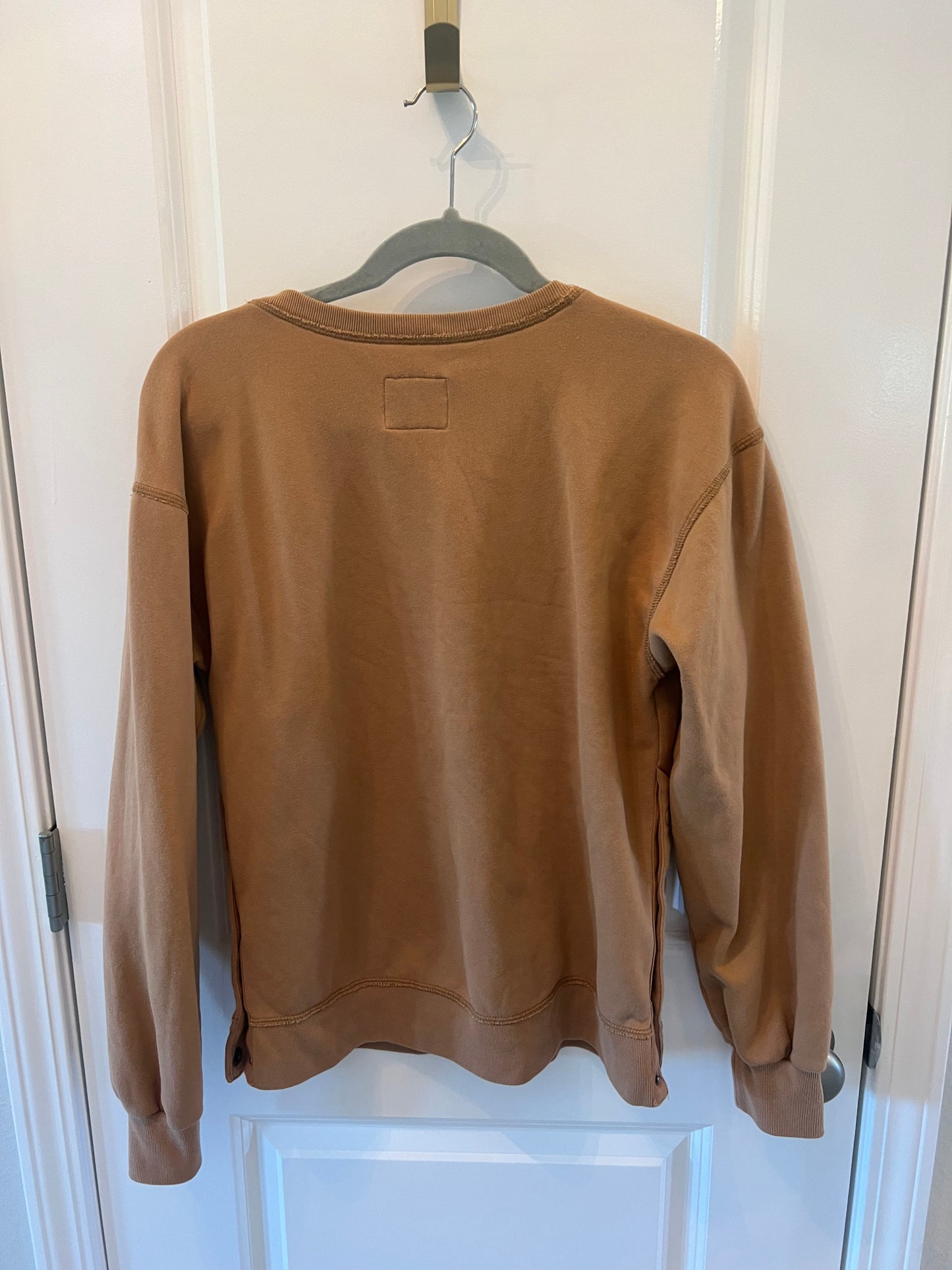 Abercrombie & Fitch Soft Collection Crewneck Sweatshirt Women’s Size Small Tan