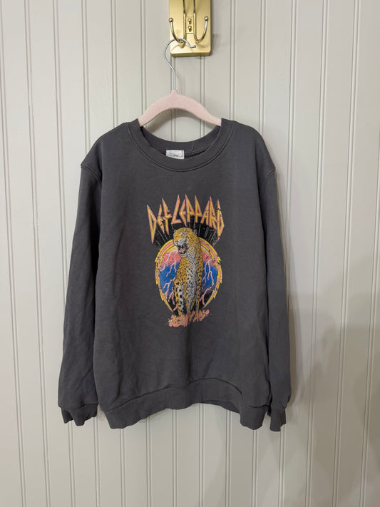Def Leopard Sweatshirt Girl’s XL (10-11)