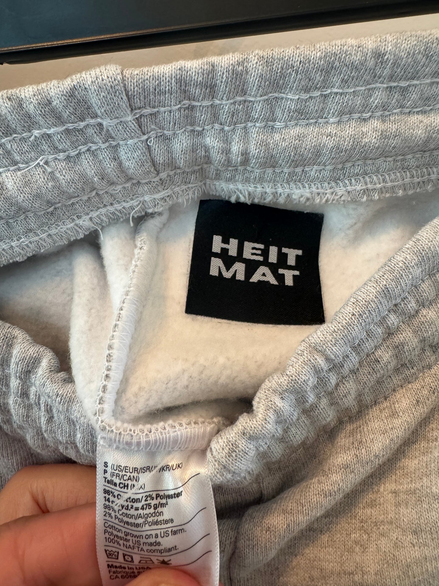 Heitmat Sweatpants Women’s Small Heather Gray