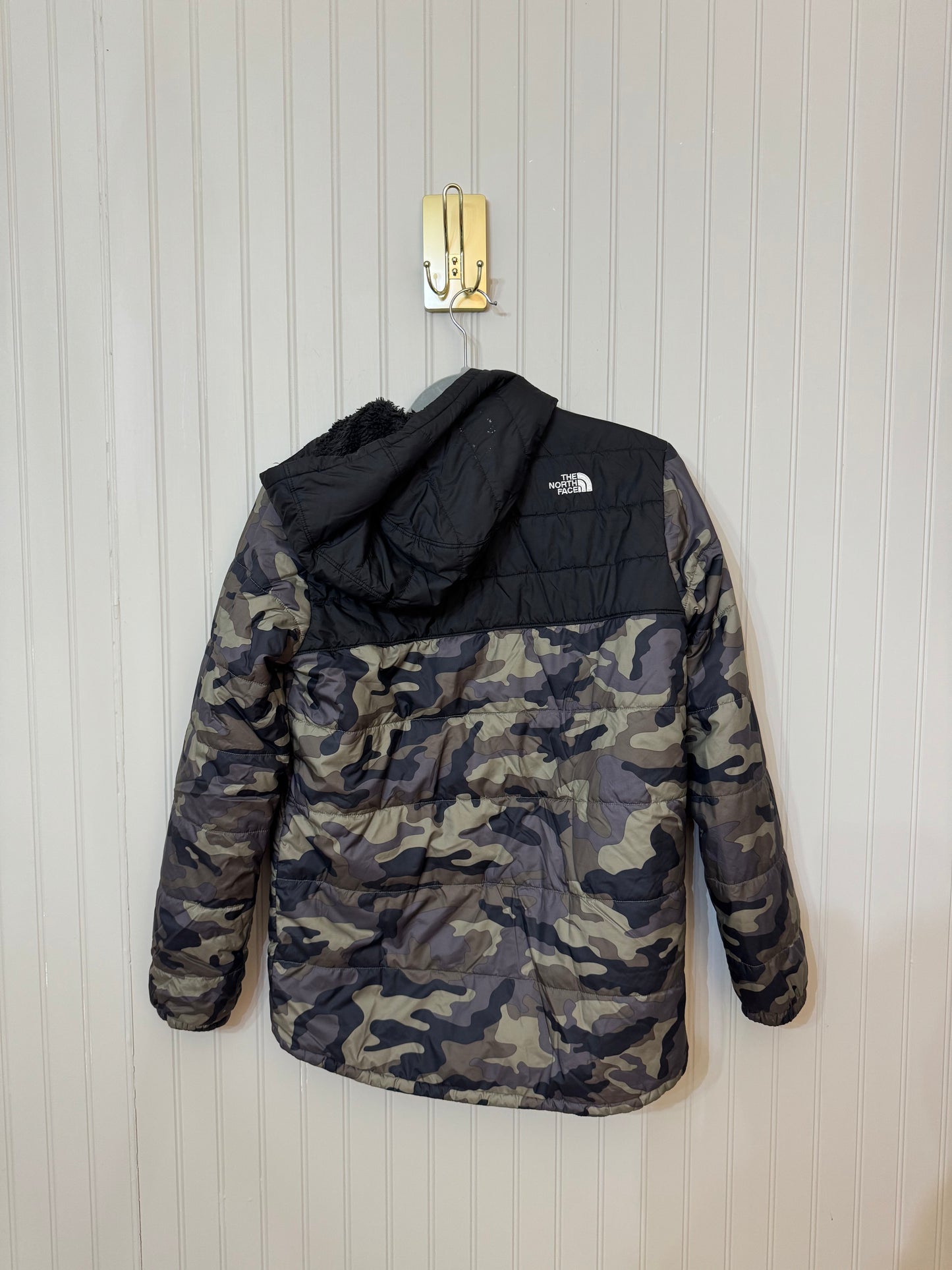 The North Face Reversible Shasta Jacket Youth Size XL 18/20 Camo