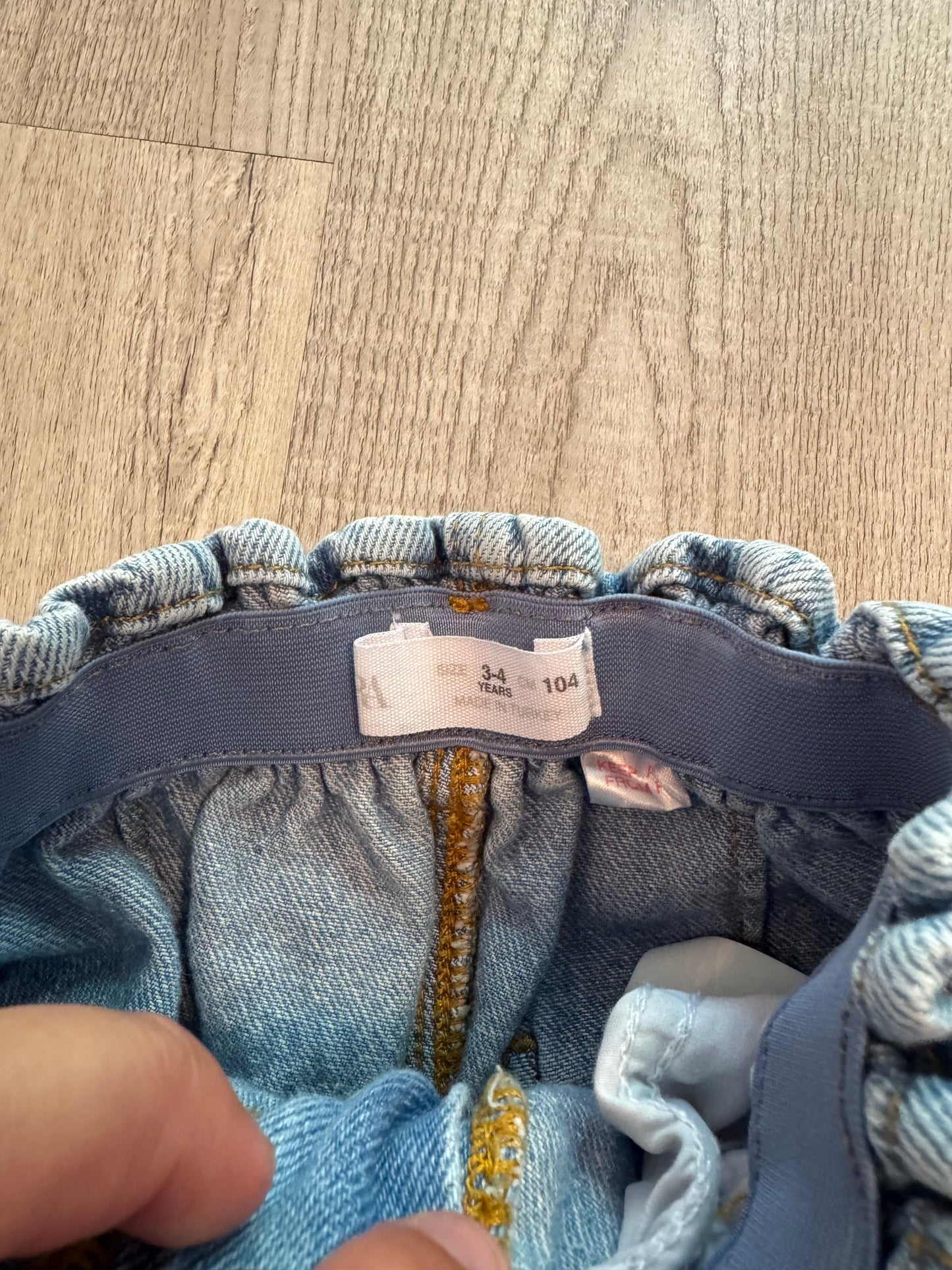 Zara Toddler Girl Jeans Size 3/4 Years