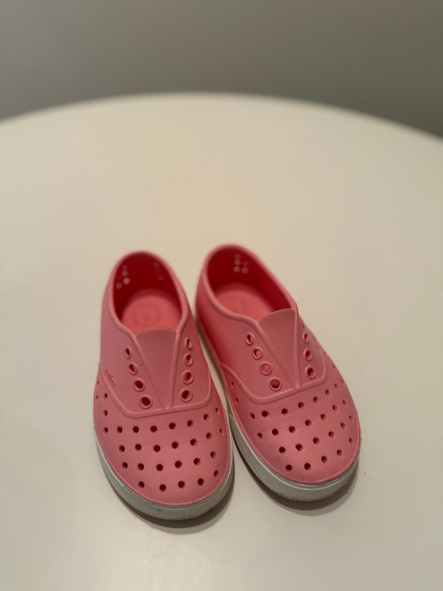 Pink Native Shoes Size 10