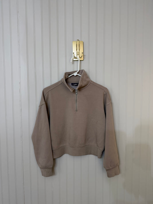 Knit Quarter Zip Youth Size Large NWT