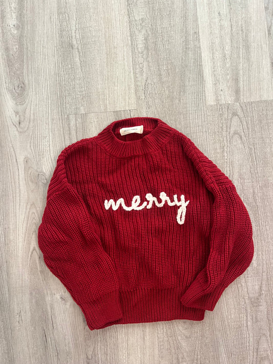 Toddler Girl Holiday Sweater Size 4/5 Years