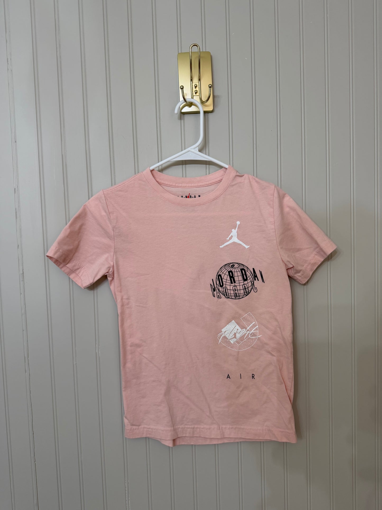 Jordan Graphic Tee Youth Size Medium Pink