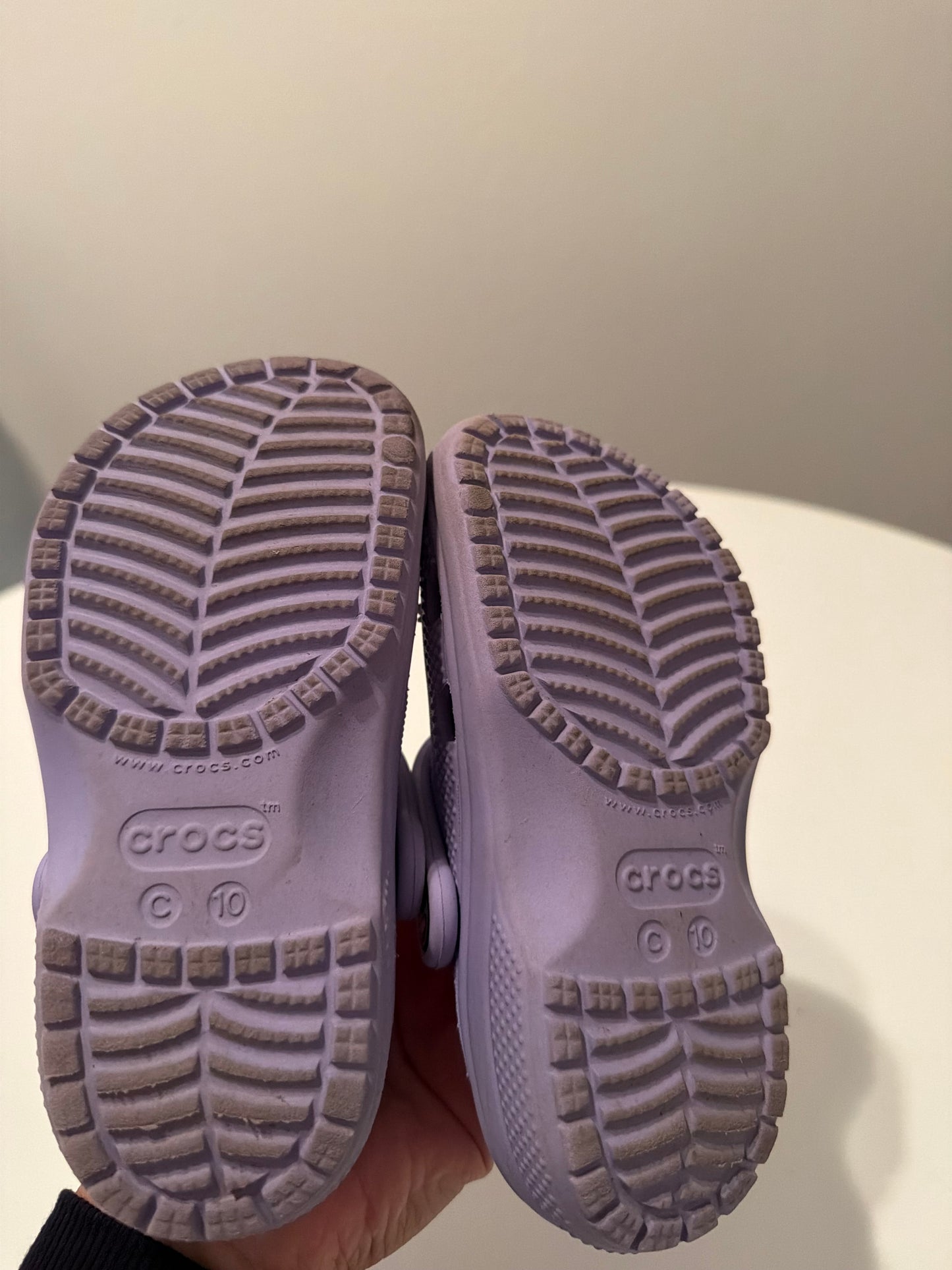 Frozen Crocs Size 10