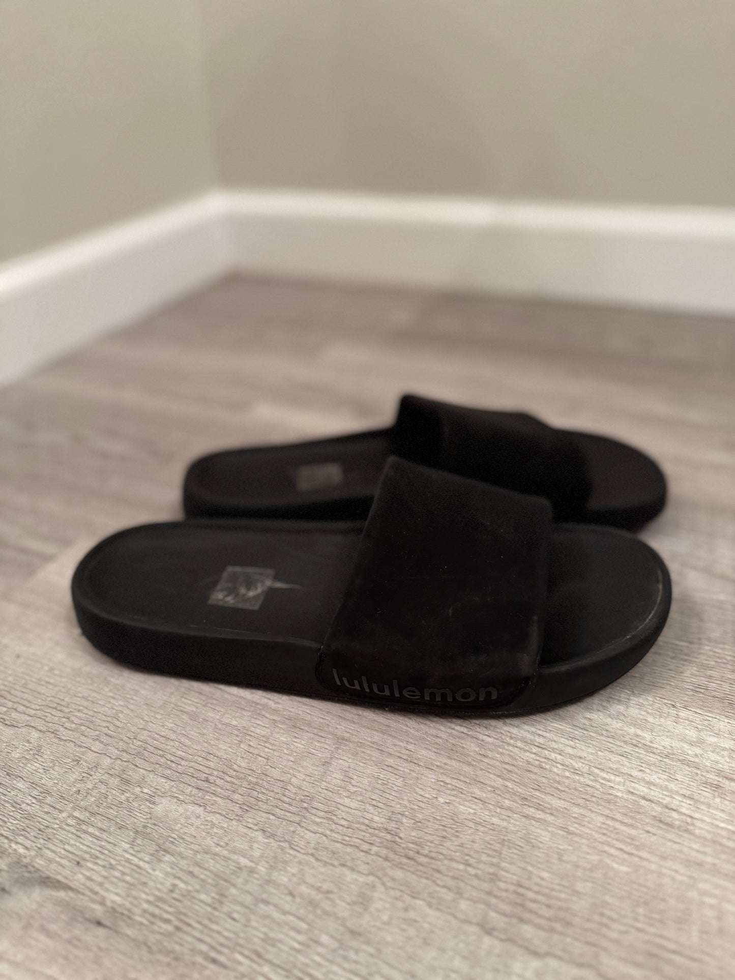 Black Lululemon Slides Size 8