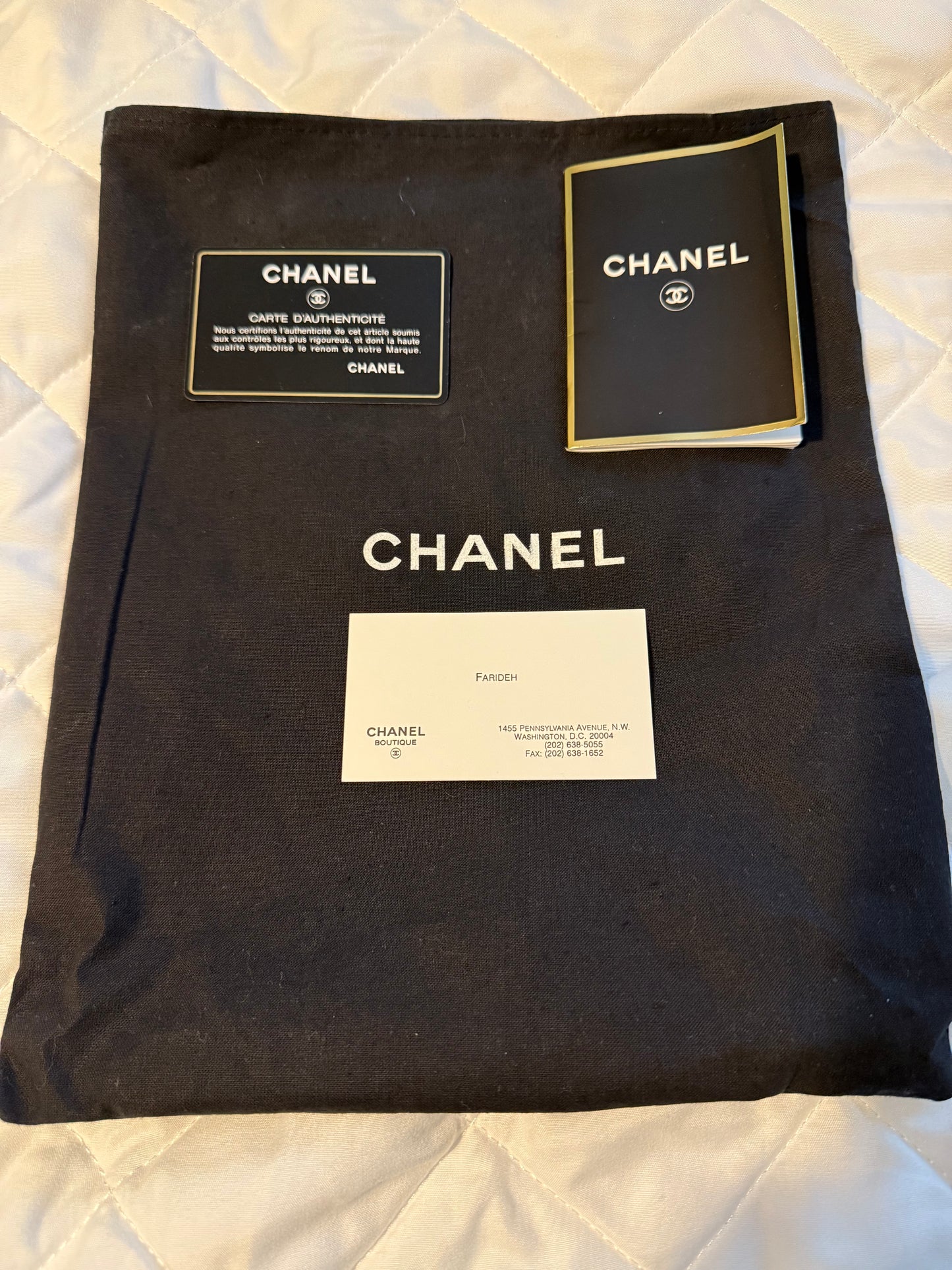 Chanel Large Classic Handbag Grained Calfskin & Gold-Tone Metal 
Black