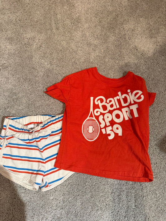 Barbie Girl Set Size 5T