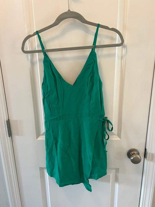 Superdown Karen Wrap Romper Women’s Size XS Green