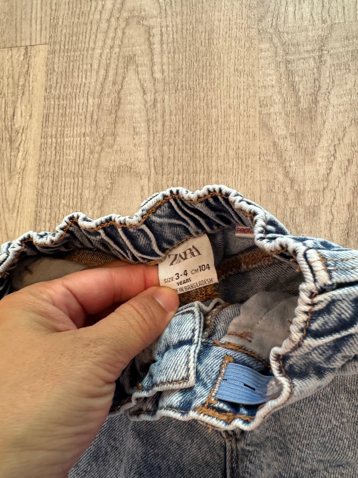 Toddler Girl Zara Jeans Size 3/4 Years