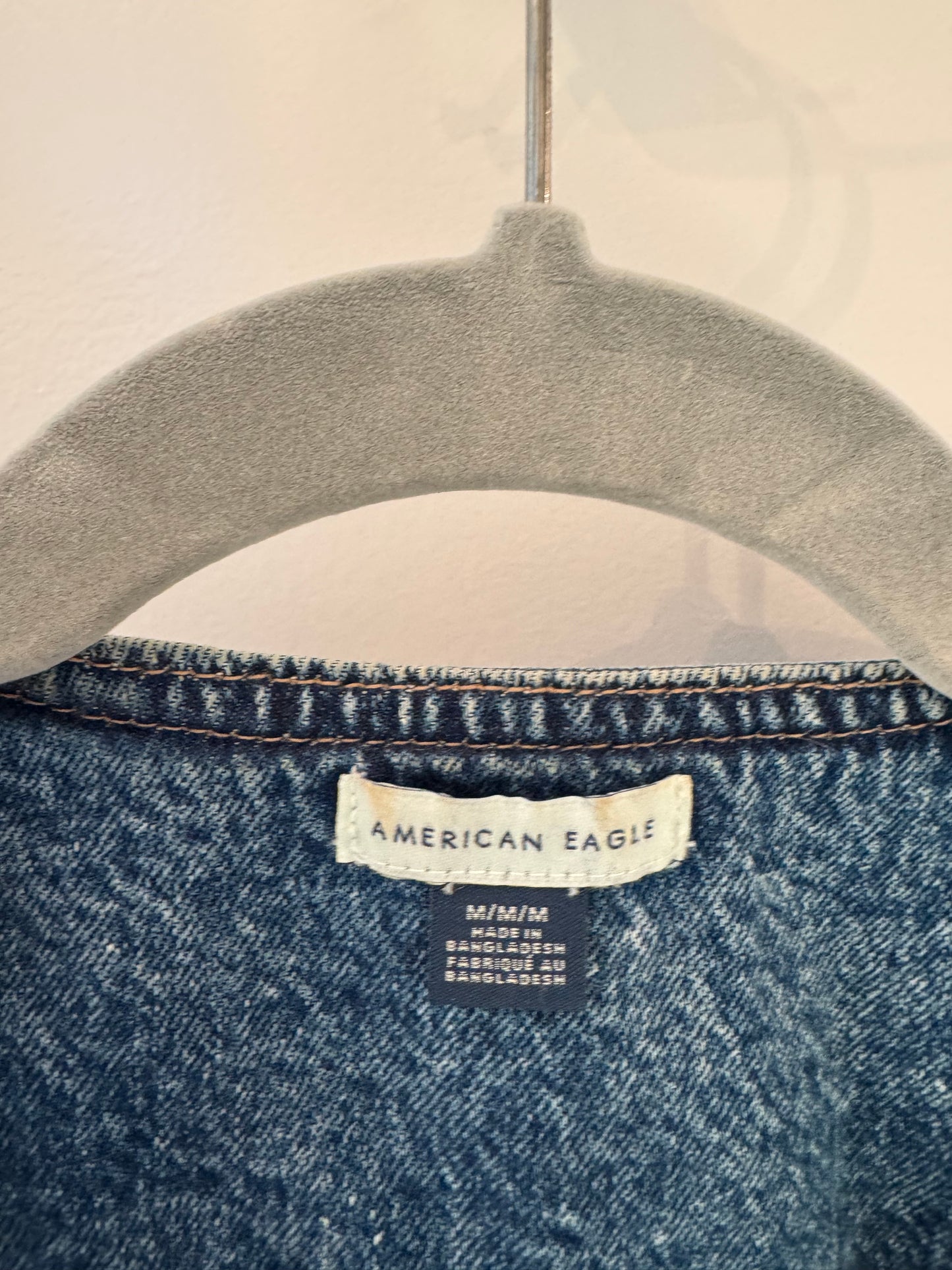 American Eagle Denim Vest Women’s Medium