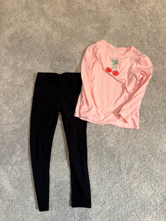 Cherry Outfit Bundle Toddler Size 5 Years