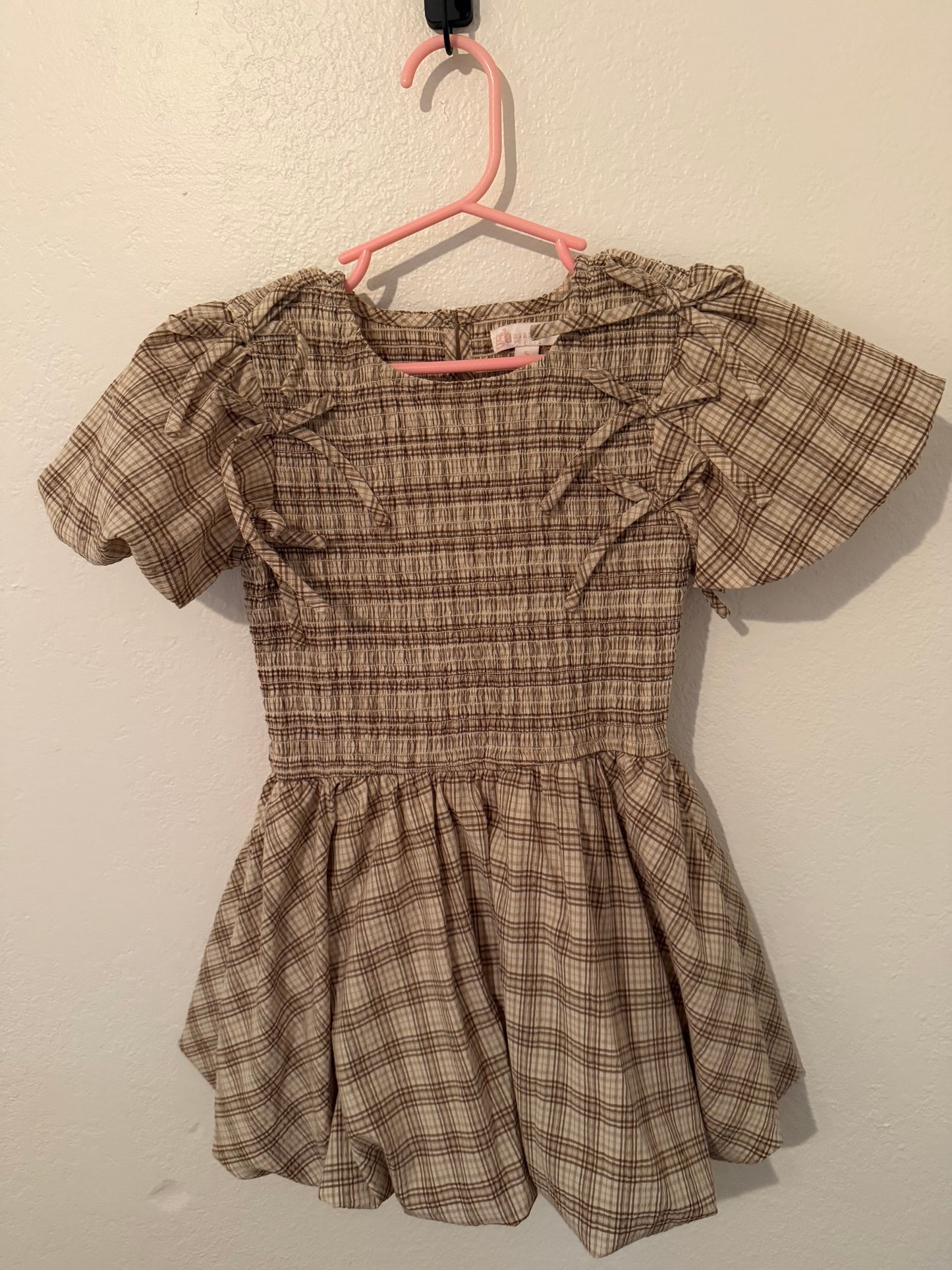 GB Girls Plaid Dress Size 5