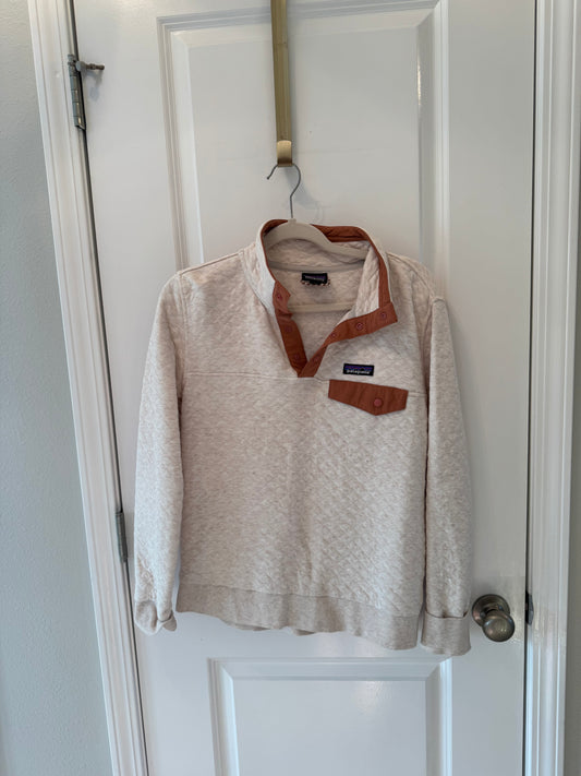 Patagonia Organic Cotton Quilt Snap-T Pullover Women’s Small