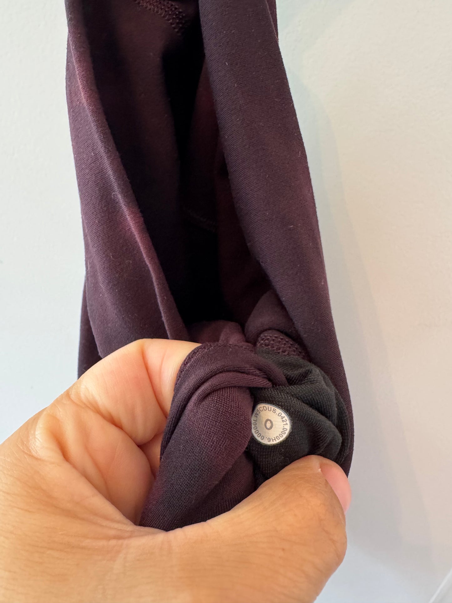 Lululemon Align Pant 28in Diamond Dye Women’s Size 0 Cassis Black