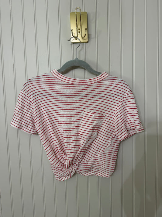 Stripe Cropped Tee Women’s Small