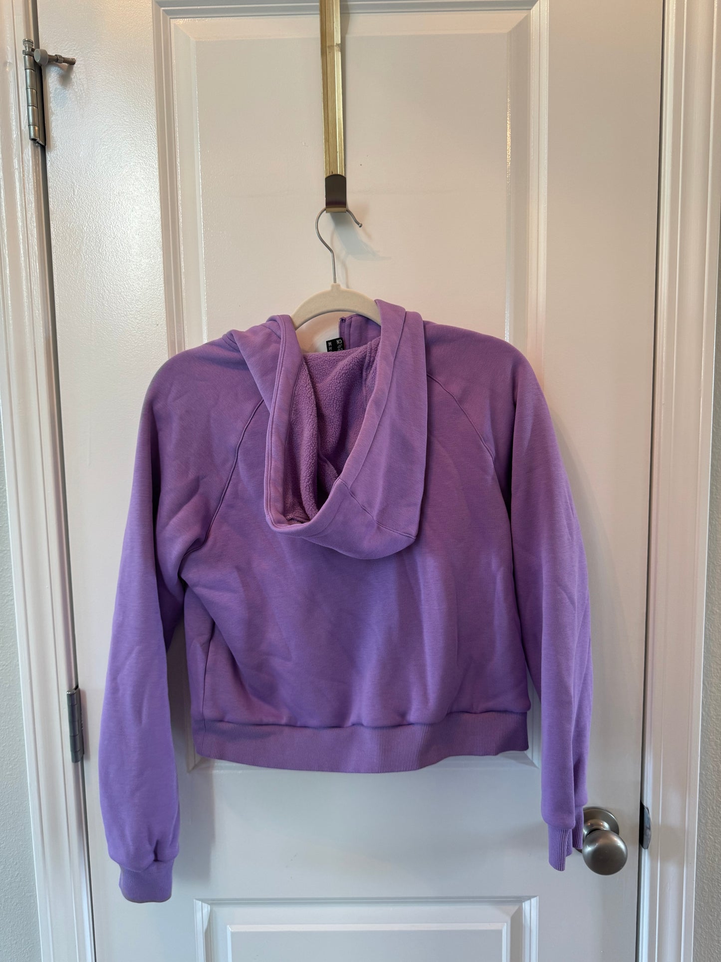Half Zip Hoodie Women’s Small Purple