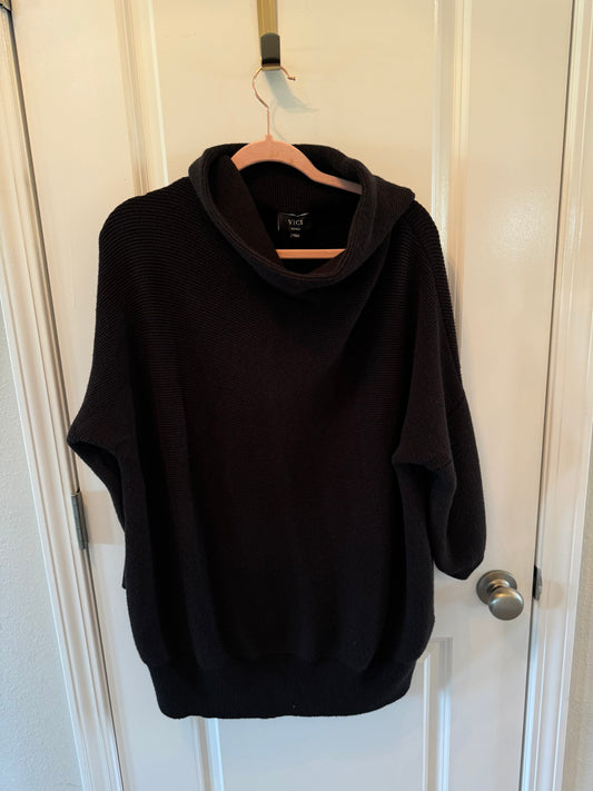 Vici Black Sweater Dress Size Small