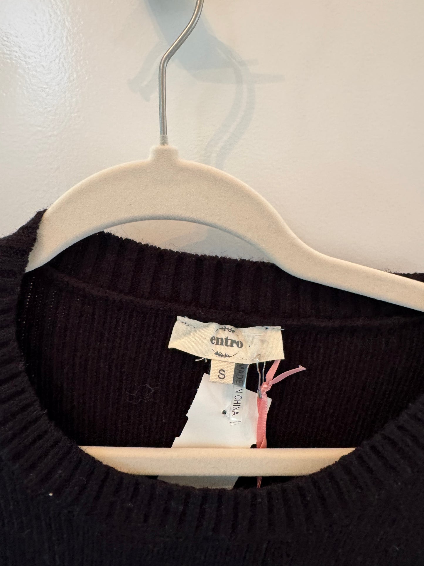 Entro Stripe Sweater Dress Women’s Small NWT