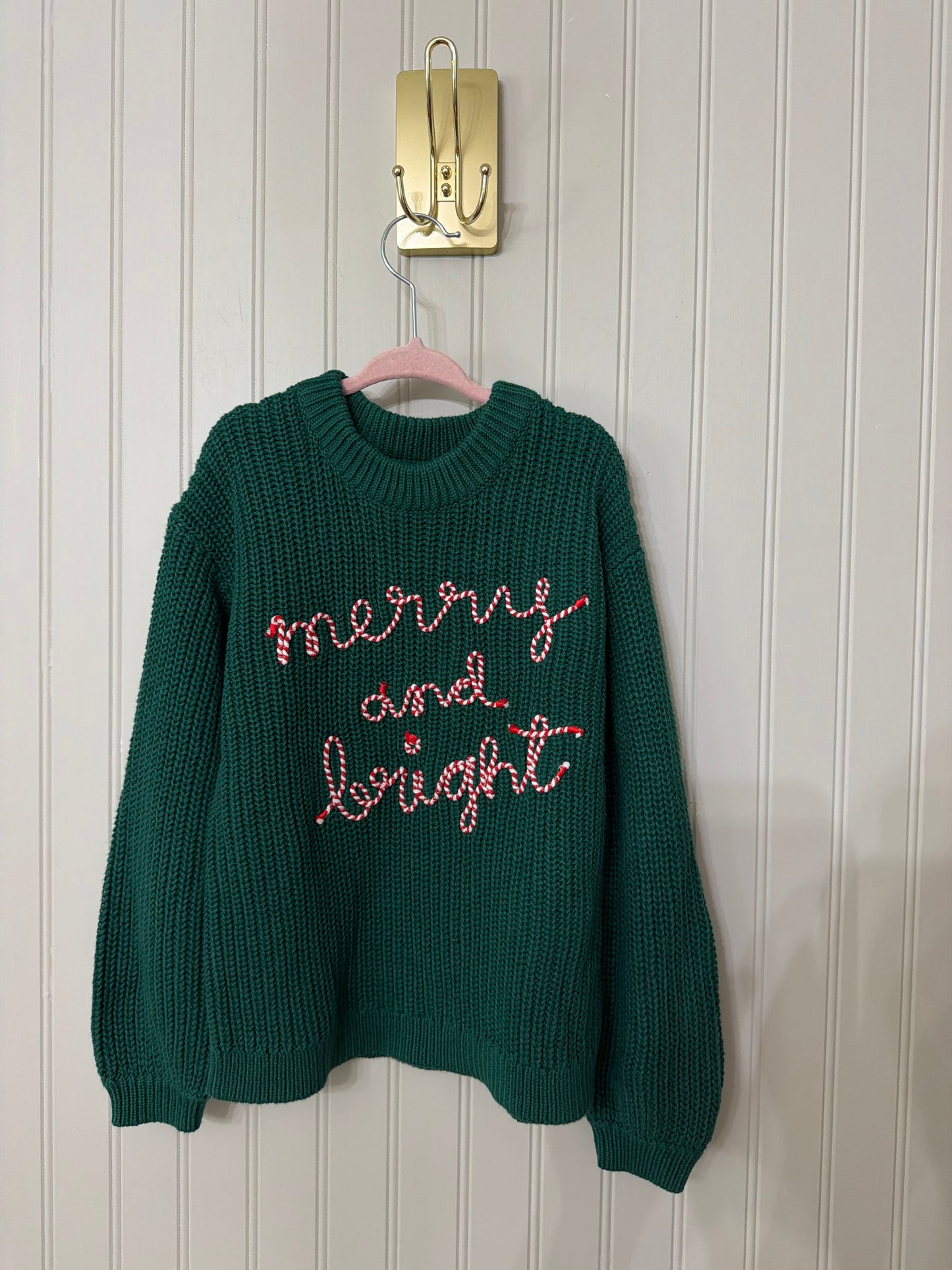 Old Navy Merry & Bright Sweater Girl’s Size 6T