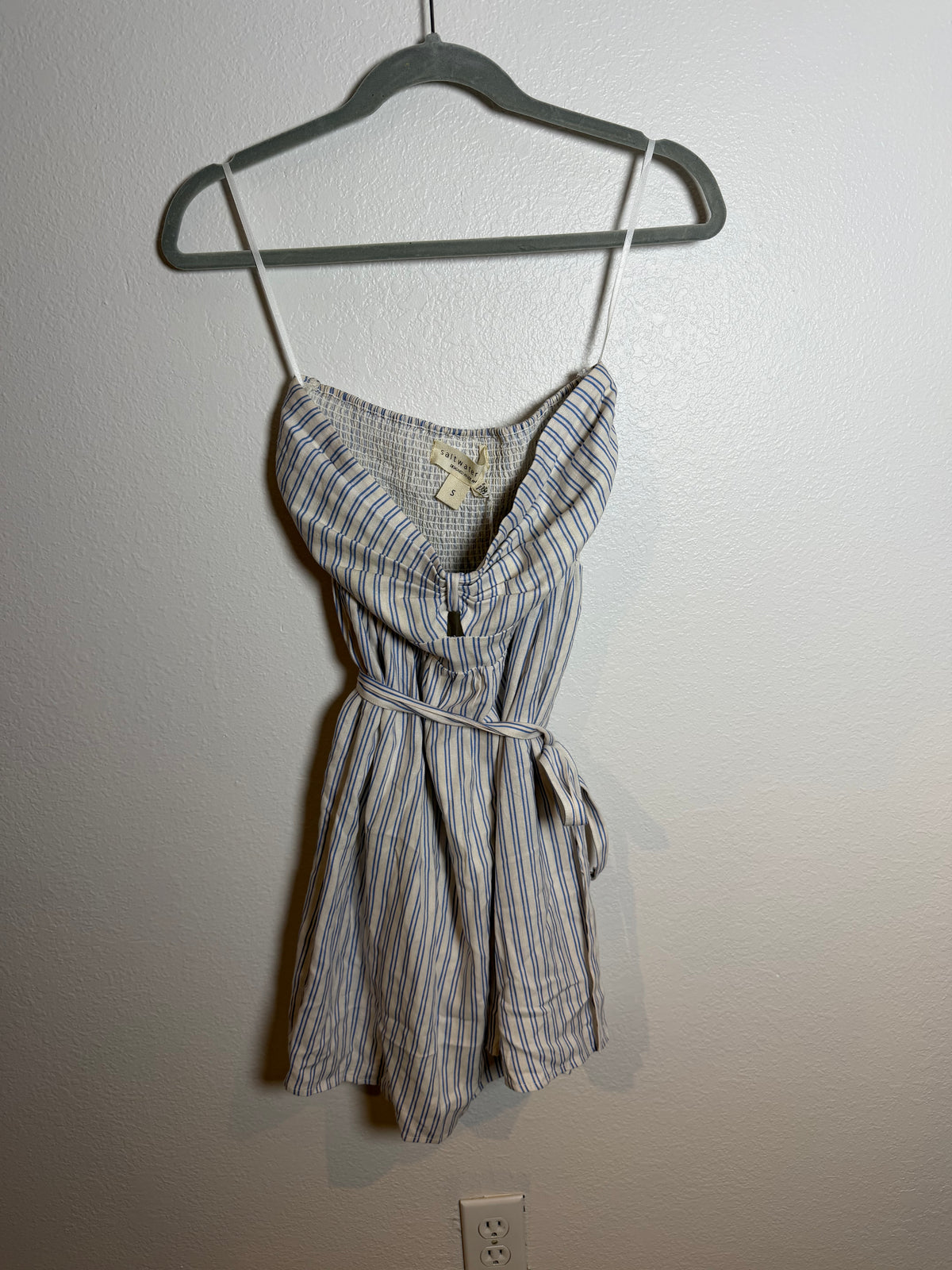 Saltwater Striped Dress Size Small
