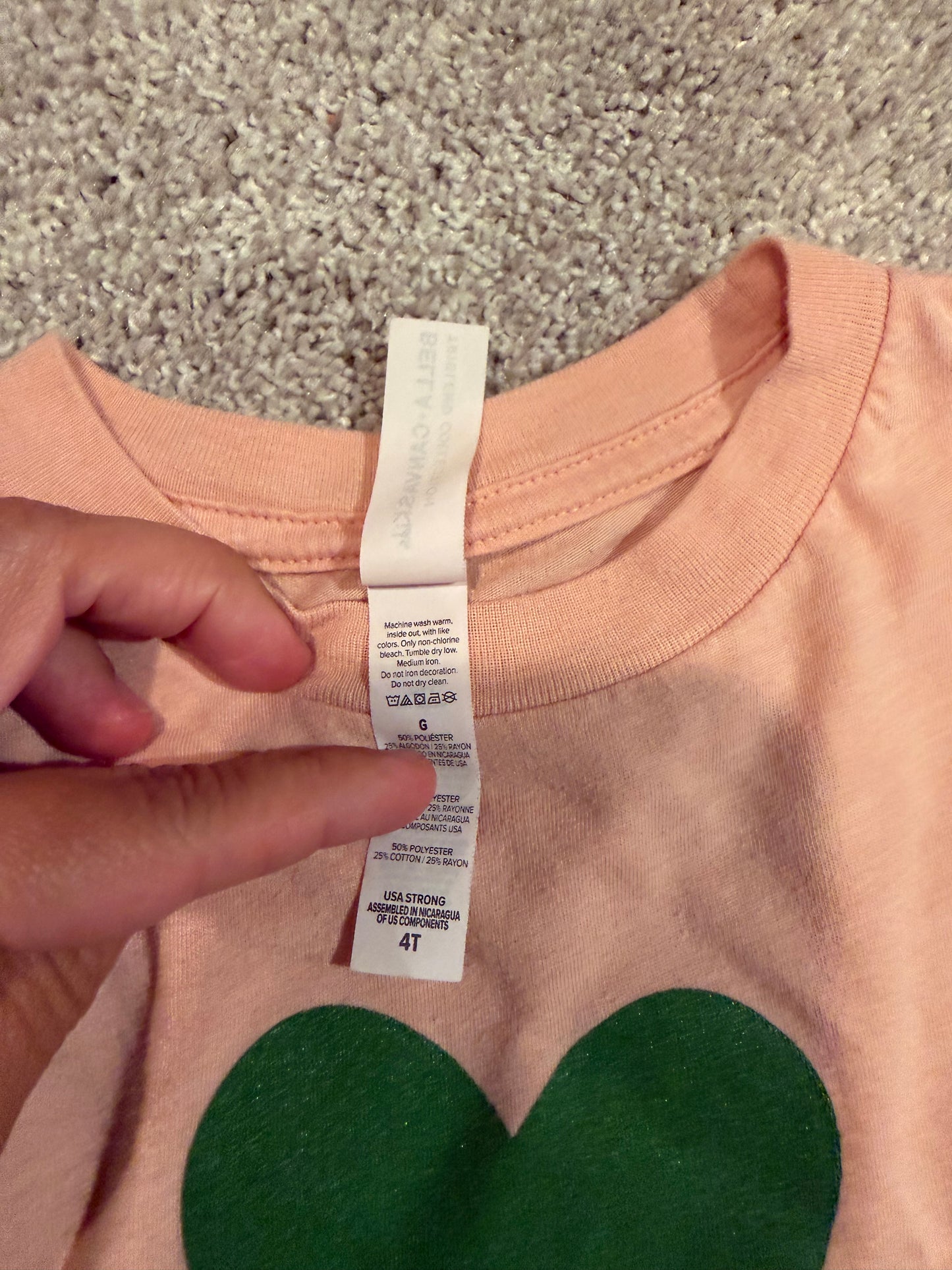 Toddler Girl Tee Bundle Size 4