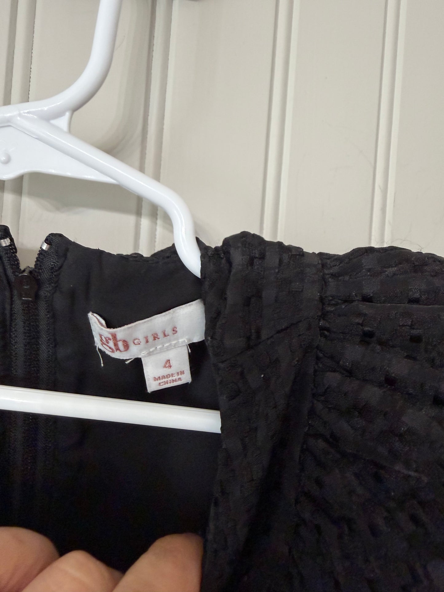 Dress w Bow Toddler Size 4 Years