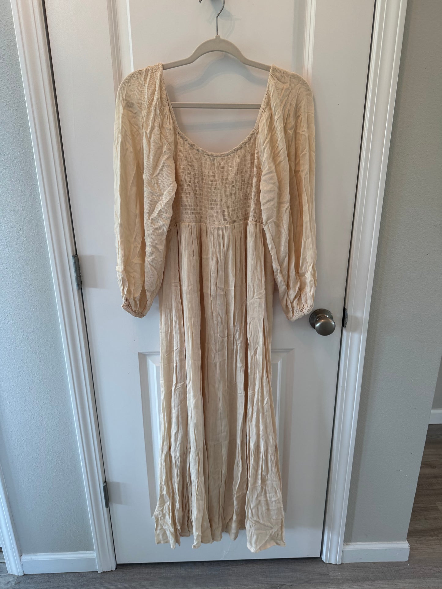 Lush Crochet Maxi Dress Women’s Small NWT