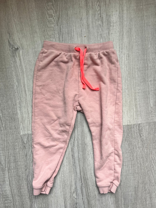 Zara Drawstring Pants Toddler Girl Size 2-3 Years Mauve