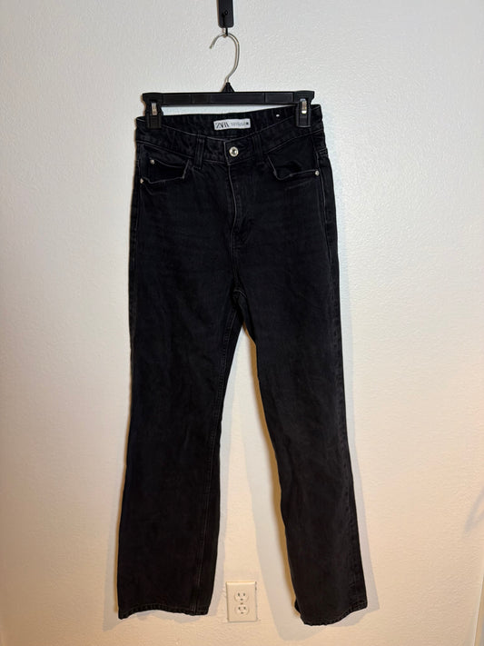 Zara High Rise Jeans Women’s Size 2 Black