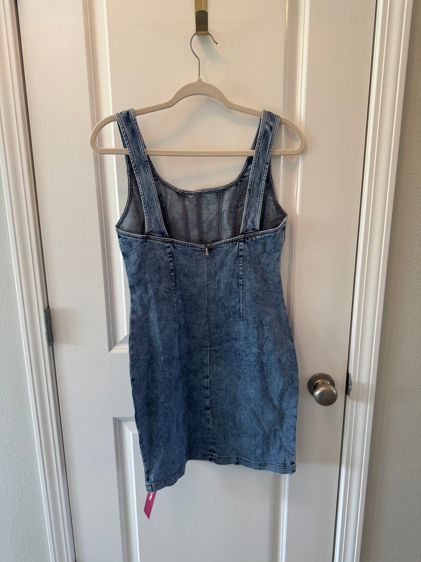 Denim Mini Dress Women’s Small NWT