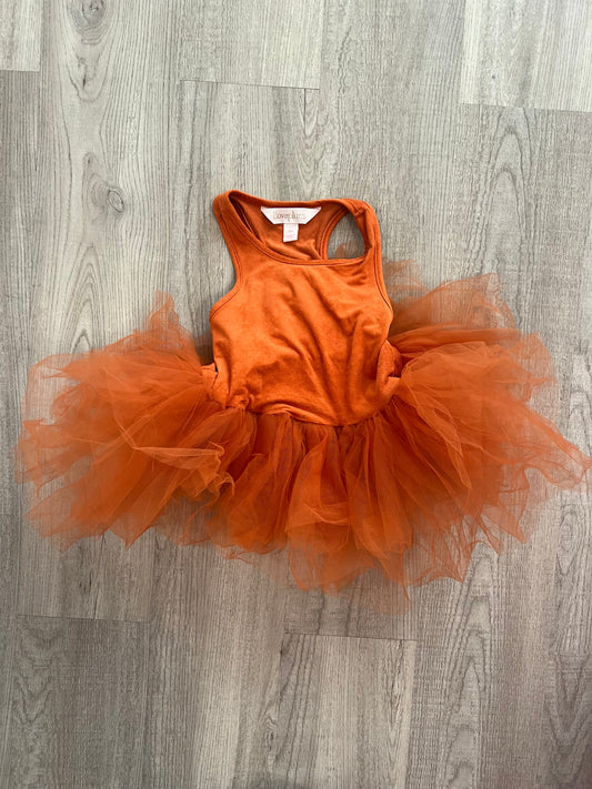 I love plum tutu dress size 2 years (rust orange)