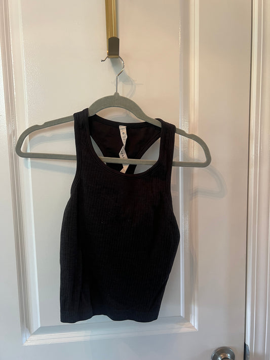 Lululemon Black Tank Size 8