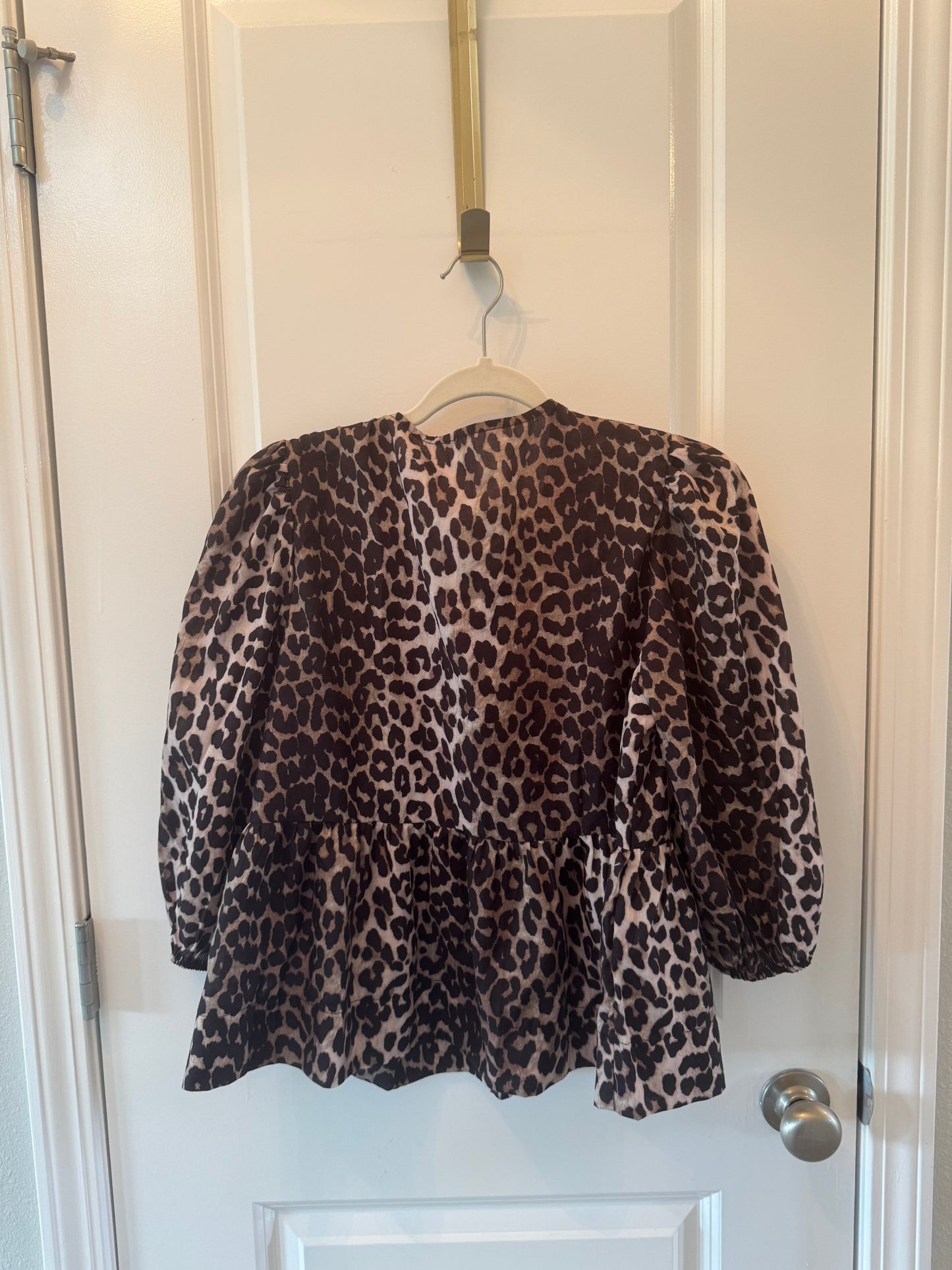 Leopard Print Top Women’s Medium