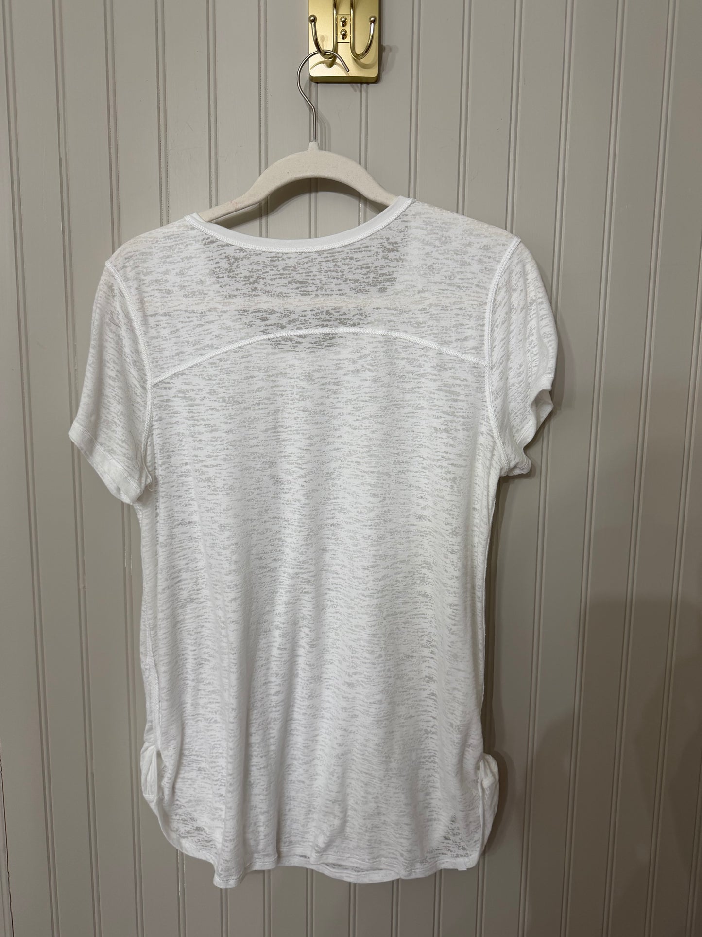 Lululemon Burnout Tee Women’s Size 6 White
