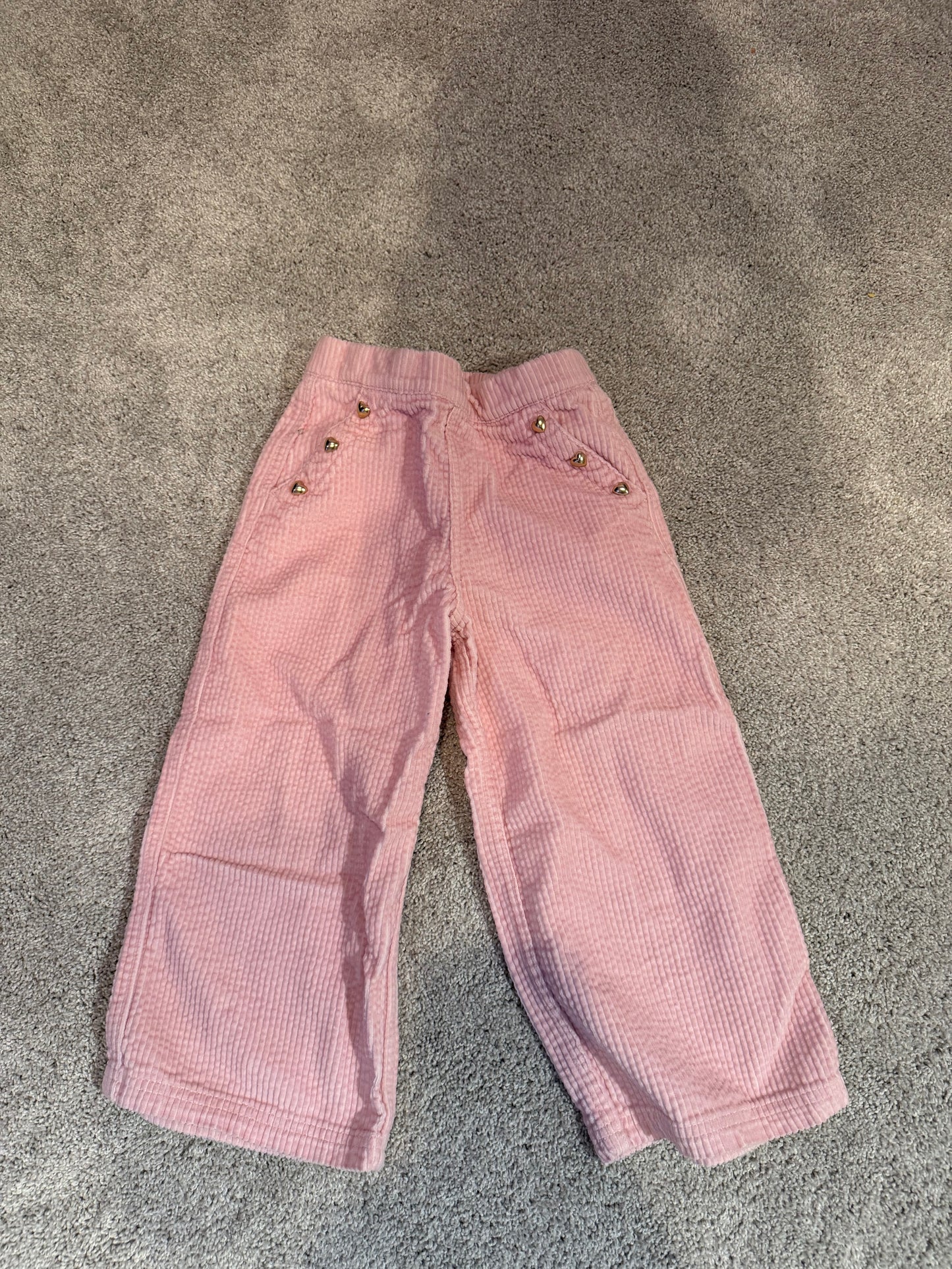 Old navy pink flare jeans size 4