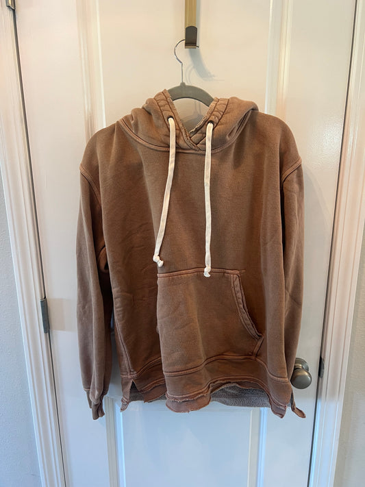 Free People Hoodie Women’s Size Medium Tan