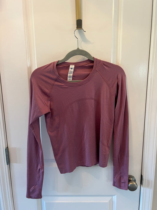 Lululemon Long Sleeve Active Top Women’s Size 6 (Small) Purple