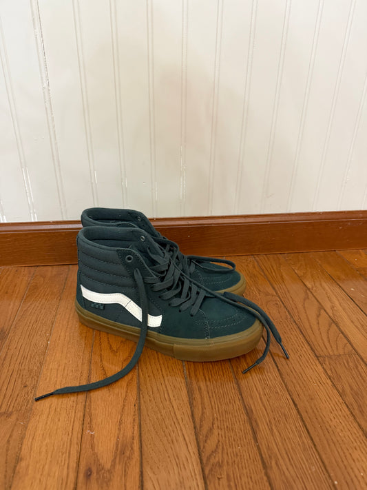 Vans Skate Sk8 Hi Top Sneakers Men’s 6.5 Dark Green