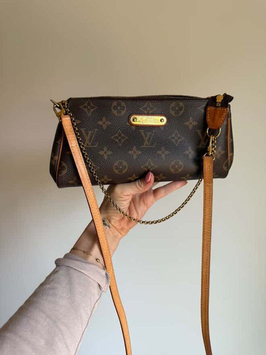 LOUIS VUITTON Monogram Eva Crossbody Bag
