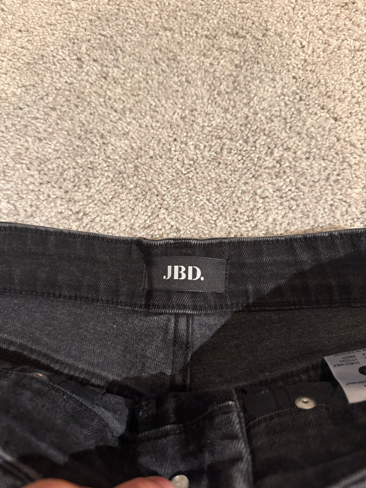 JBD Women’s Black Denim Shorts Size Medium